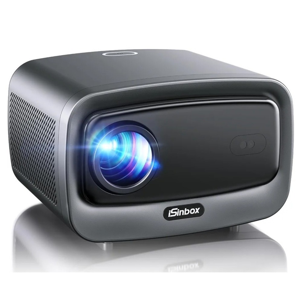 iSinbox JY821 Smart Projector 4K with WiFi 6 and Bluetooth 5.3 6D Keystone